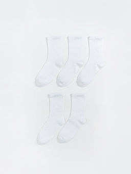 Basic K?z ?ocuk Soket ?orap 5li
