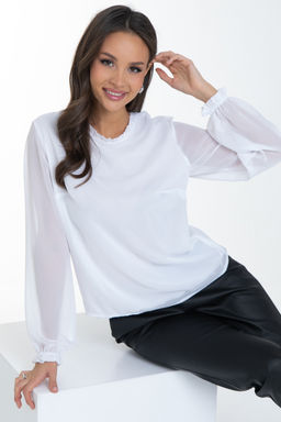 Блуза Волшебный шифон (вайт)