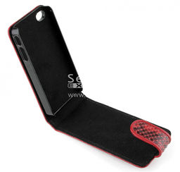 Чехол раскладной для iPhone из кожи питона