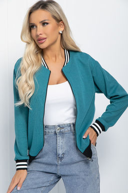 Бомбер Игра со стилем (бирюзовый) Б11632 - Lt collection фото 5