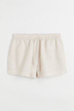 H&M+ Pantal?n corto en mezcla de lino