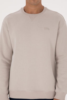 Erkek Ta_ Basic Sweatshirt