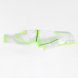 Дождевик-комбинезон для собак, р-р 2XL (ДС 42, ОГ 57 см, вес 16-20 кг), прозрачный-жёлтый - Simaland фото 8