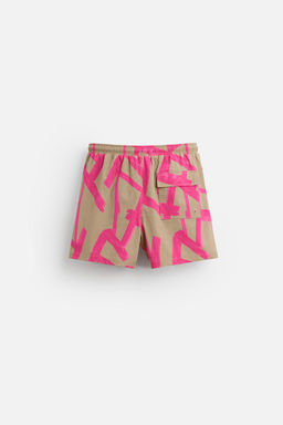 SOYUT DESENLI REGULAR FIT DENIZ SORTU - Zara фото 3