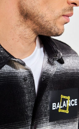 Рубашка фланель TP321-0480 black - Primm фото 4