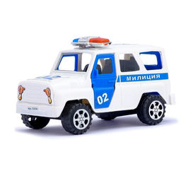 Машина инерционная Милиция, с открывающимися дверьми