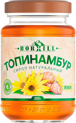 Вокруг света. Borhill. Сироп Топинамбура 200 гр. стекл.банка фото 2