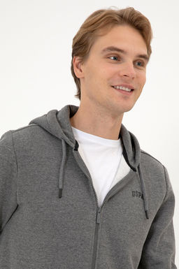 Erkek Antrasit Melanj _rme H_rka Sepette S_rpriz _ndirim - U.s. polo assn фото 2