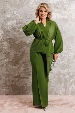 Костюм Anastasia 1063.1 травяной зеленый