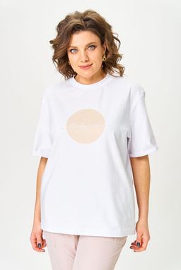 Костюм Michel Chic 1414 белый, бежевый  фото 2