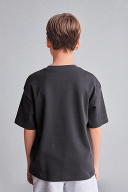 %100 Pamuk Oversize Ti__rt Erkek _ocuk - Defacto фото 4