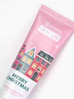 Цена за 3 шт. Крем для рук новогодний URAL LAB Merry Christmas, 30 мл фото 3