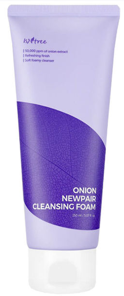 Пенка для умывания с экстрактом репчатого лука ISNTREE ONION NEWPAIR CLEANSING FOAM(150 мл)  фото 3
