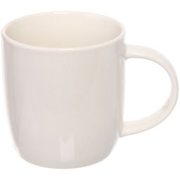 Цена за 2 шт. Кружка керамическая 330мл "Белая" F13