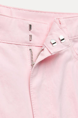 STRAIGHT-LEG COLOURED TROUSERS - Zara фото 5