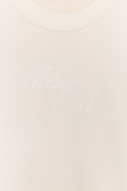 FRONT SLOGAN SWEATSHIRT - Zara фото 8