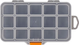 Цена за 2 шт. Органайзер для мелочей Blocker Expert 8", серо-свинцовый/оранжевый BR383110026