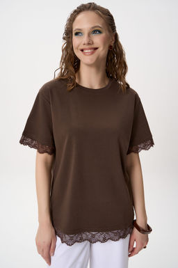 Футболка Бэль (шоколадный) - Эльза фото 6