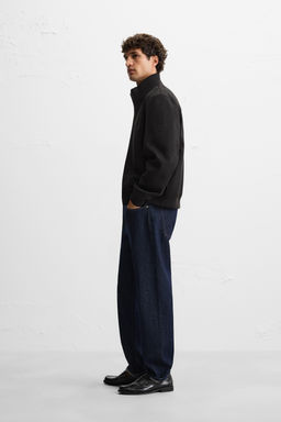 FAUX SUEDE REGULAR FIT JACKET - Zara фото 4