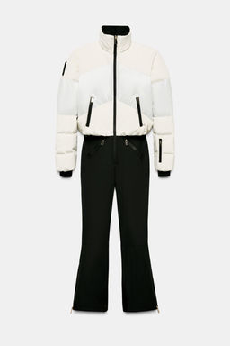 QUILTED COMBINED WATER-RESISTANT WINDPROOF RECCO® TECHNOLOGY SKI COLLECTION JUMPSUIT - Zara фото 9