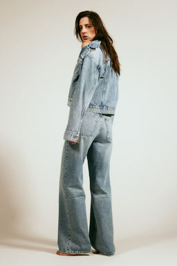 Wide Ultra High Jeans - H&m фото 5