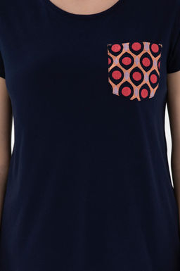 Kad_n Lacivert Ti__rt Sepette S_rpriz _ndirim - U.s. polo assn фото 6