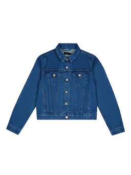Куртка джинсовая жен. LEA_LIGHT STONE_39SFENKSLITESTNNV синий Denim Jacket