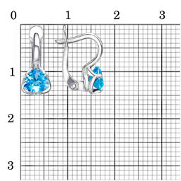 СЕРЬГИ 33814354Д3 - Красная пресня фото 3