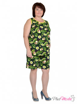 Майка Модель №604 размеры 44-84 - Plusmoda фото 10