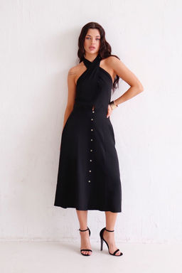 11436 Платье чёрное - Martichelli фото 14