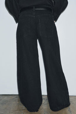 ZW COLLECTION LOW-RISE BALLOON JEANS - Zara фото 5