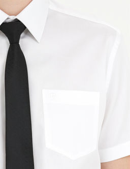 Beyaz Slim Fit K_sa Kollu Klasik G_mlek - Pierre cardin фото 7