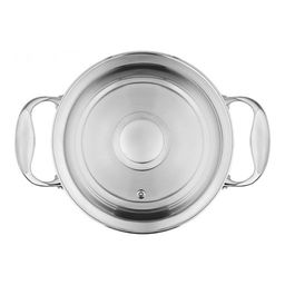 Кастрюля с крышкой Walmer Belfast, 3.6 л, цвет хром  фото 6