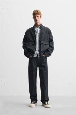 DENIM JACKET WITH POCKETS