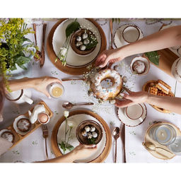 Скатерть Этель Уютная пасха 110х147 см, 100% хл, саржа 190 гр/м2  фото 9