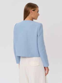 Пиджак женский 12421-34028 l.blue - Eleganzza фото 5