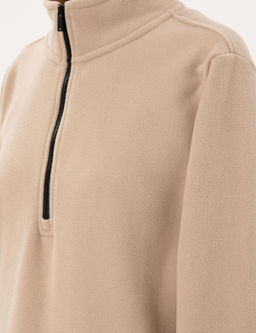 Bej Oversize Polar Sweatshirt - Pierre cardin фото 7