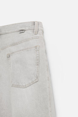 BAGGY FIT DENIM BERMUDA SHORTS - Zara фото 28