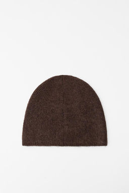 WOOL AND ALPACA BEANIE WITH BEADS - Zara фото 4