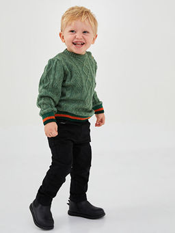 Skinny Fit Basic Erkek Bebek Pantolon