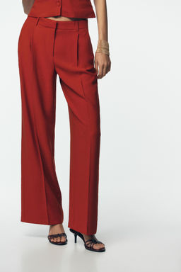 WIDE-LEG TROUSERS WITH DARTS - Zara фото 2