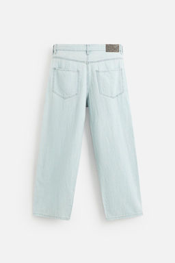 LIGHTWEIGHT LOOSE WIDE-LEG JEANS - Zara фото 7