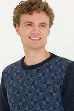 Мужской темно-синий свитер - U.s. polo assn фото 2