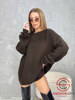 Свитер вязаный оверсайз - Bruno фото 3