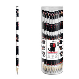 Цена за 36 шт. Карандаш чернографитный арт. 70173 / 36 ЧЕРНЫЙ КОТ