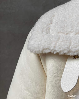 Дубленка Элора (бежевый)* - Nadi bordo фото 10