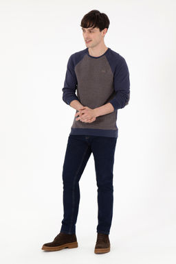 Мужской свитшот цвета индиго Неожиданная скидка в корзине - U.s. polo assn фото 4