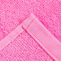 Салфетки махровые декоративные «Этель» Tropic, 4 шт., 30×30 см, хлопок 100%, розовые/белые