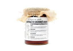 Варенье из Сосновой шишки с печеными кедровыми орешками 485 г Крафт упаковка