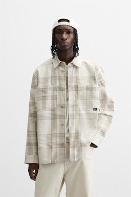 CHECKED FLANNEL SHIRT - Zara фото 10